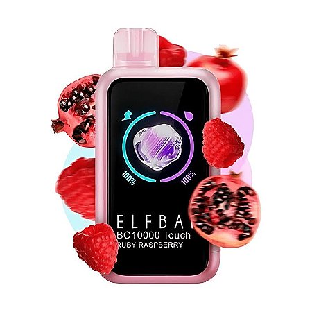 Elfbar BC10k Touch Ruby Raspberry