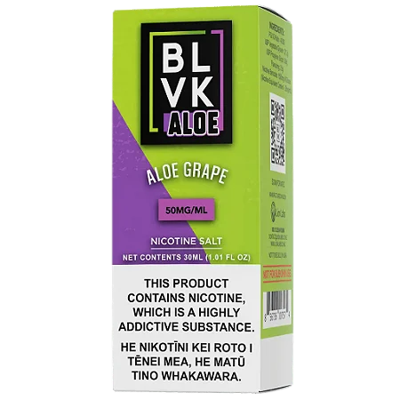 BLVK Salt Aloe Grape Ice 35mg 30ml