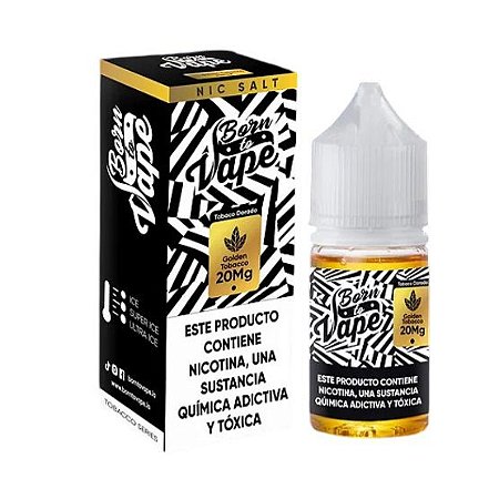BTV Salt Golden Tabacco 35mg 30ml