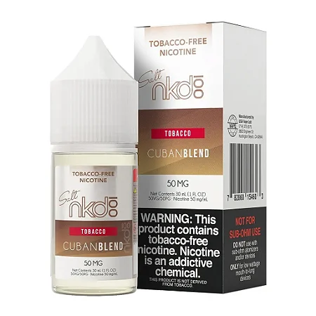 Naked Salt Cuban Blend 30ml 35mg