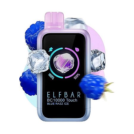 Elfbar BC10k Touch Blue Razz Ice
