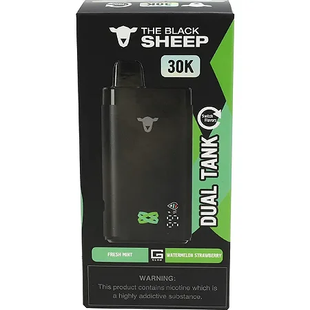 Black Sheep 30k Fresh Mint + Watermelon Strawberry