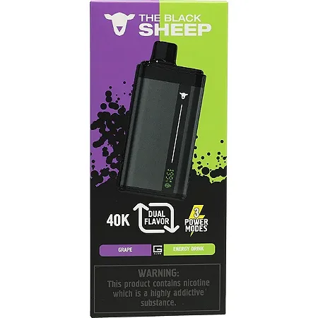 Black Sheep 40k Grape + Energy Drink