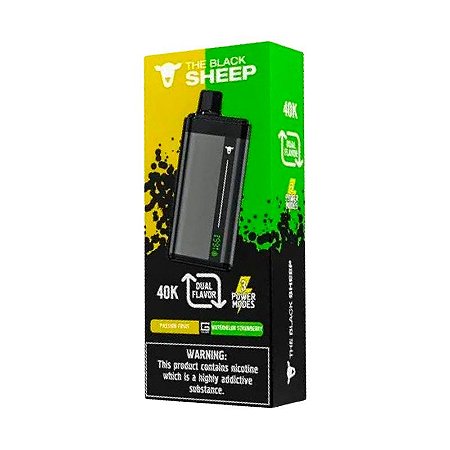 Black Sheep 40k Passion Fruit + Strawberry Watermelon