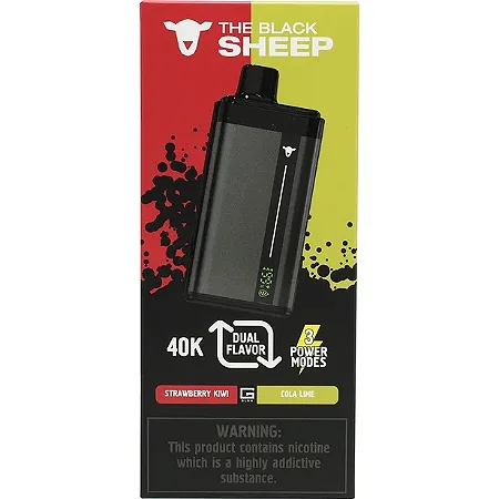 Black Sheep 40k Strawberry Kiwi + Cola Lime