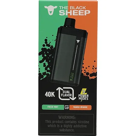 Black Sheep 40k Fresh Mint + Mango Orange