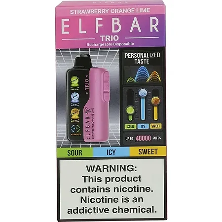 Elfbar Trio 40k Strawberry Orange Lime