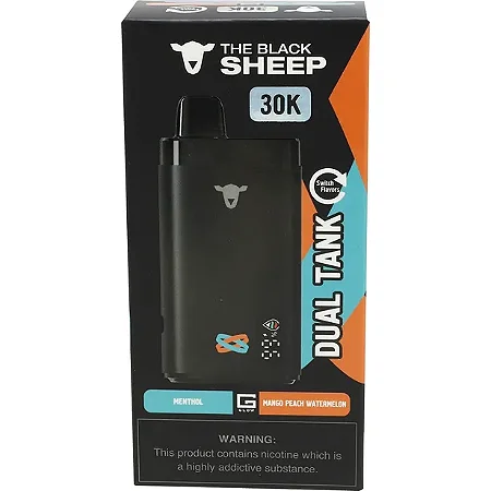 Black Sheep 30k Menthol + Mango Peach Watermelon