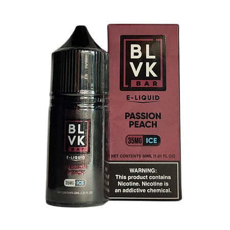 BLVK Salt Bar Passion Peach 35mg 30ml