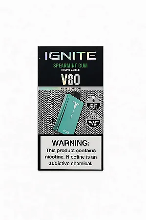 Ignite V80 New Green Spearmint Gum