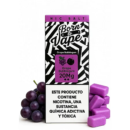 BTV Salt Grape Bubblegum 30ml 50mg