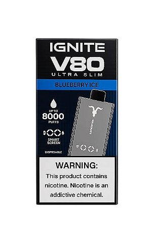 Ignite V80 Ultra Slim Blueberry Ice