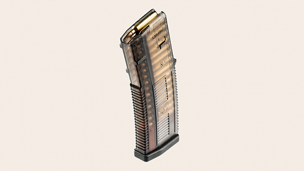 CARREGADOR POLIMERO PRETO TRANSPARENTE 5.56 X 45 - 30 MUNIÇÕES FIRE EAGLE