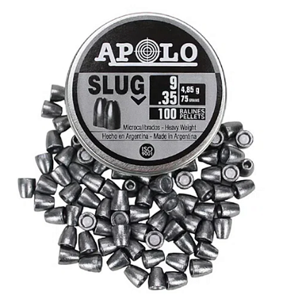 Chumbinho Apolo Slug Cal 9.35mm 100un
