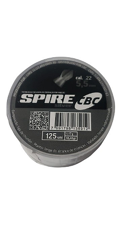 Chumbinho CBC Spire Silver Cal22 55mm