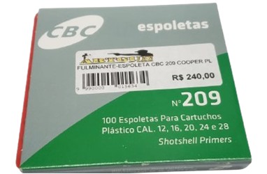 ESPOLETA FULMINANTE CBC 1 12 SPISTOL