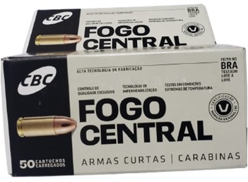 MUNIÇÃO CBC 380 AUTO ETOG 95GR TREINA C