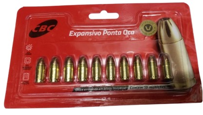 MUNIÇÃO CBC 380AUTO EXPO +P 95GR BLST