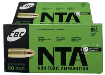 MUNIÇÃO CBC 9MMLURGER EOOG 124GR NTA C