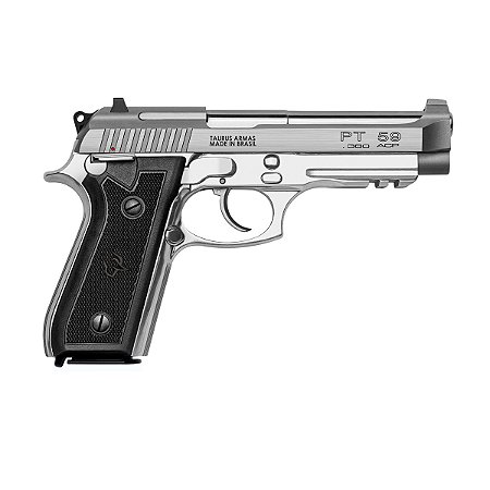 PISTOLA 59S .380ACP COM ZARELHO INOX FOSCO