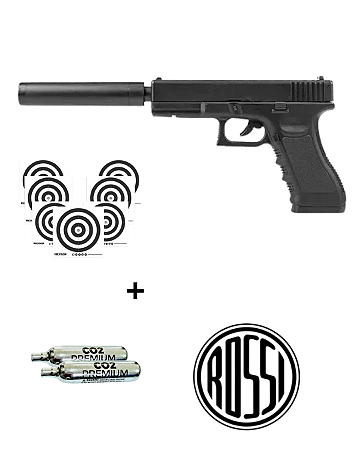 PIST PRES ROSSI G17 MAGNUM CO2 6,0MM CB897