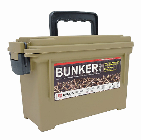 Caixa Bunker Box Bélica - Coyote