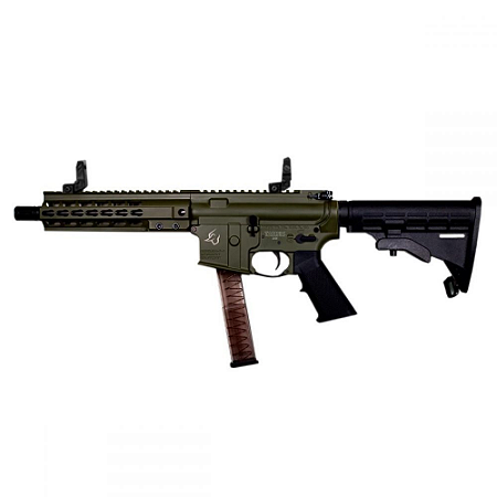 CARABINA TAURUS BM-F-9 BRIGADE OD GREEN - 9'' SEMIAUTO