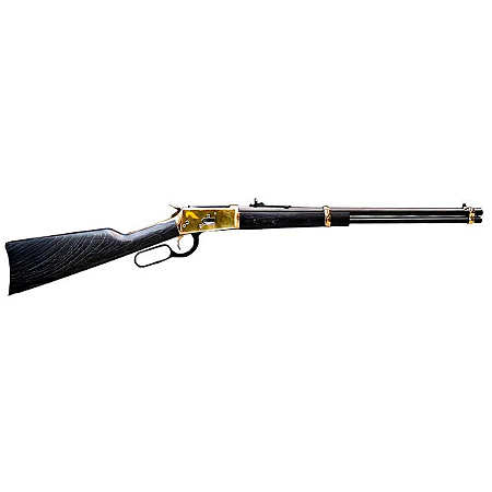 Carabina Rossi Puma Cal.357MAG Gold Cano 20" 10 Tiros Coronha Preta Madeira