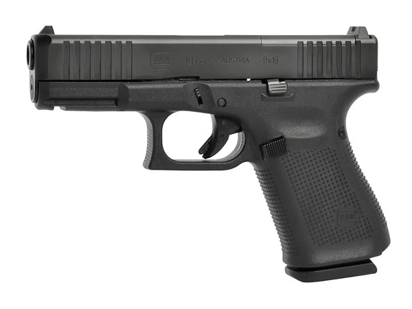 Pistola Glock G19 MOS Gen.5 Cal. 9mm 15 Tiros