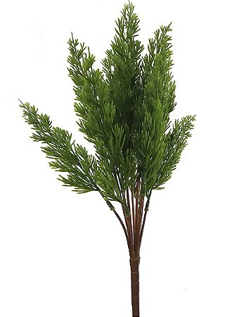 Galho de Pinheiro Artificial Complemento Verde x13 44 cm