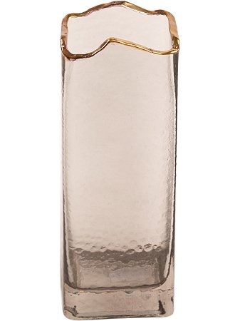Vaso Vidro Formas Transparente 30X10cm