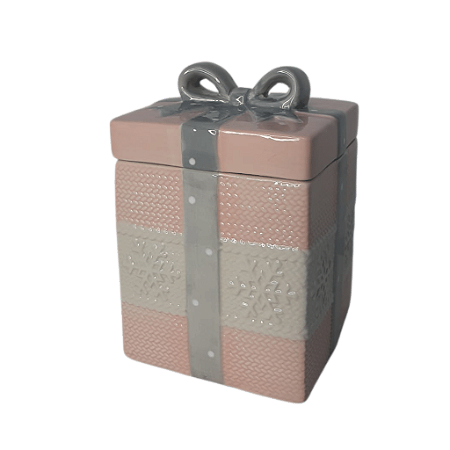 Pote com Tampa Hermetico Romantic 18X12,5X12,5cm