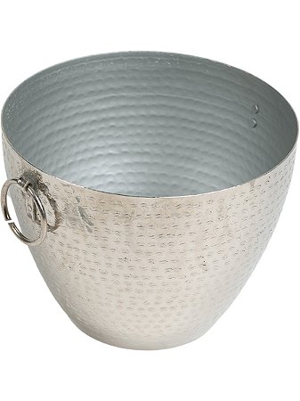 Vaso Metal Com Alça Tamanho M
