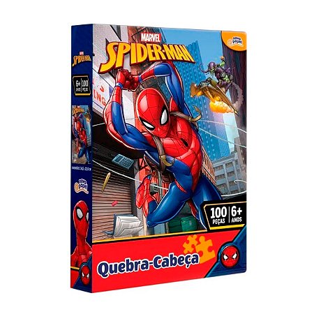 Quebra Cabeça Homem Aranha 100 Peças