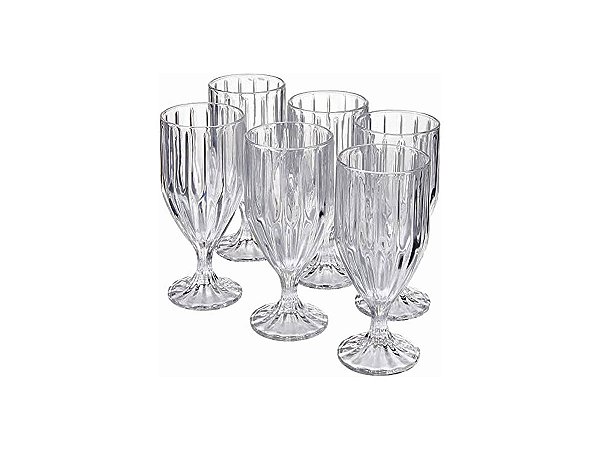 Conjunto de Taça Cristal para Àgua Renaissence 370ml