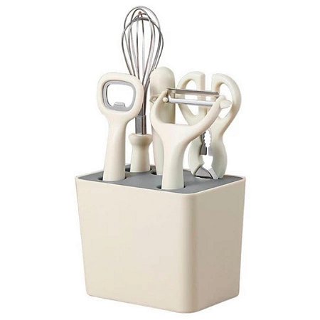 KIT UTENSÍLIOS DE COZINHA C/ 6PÇS