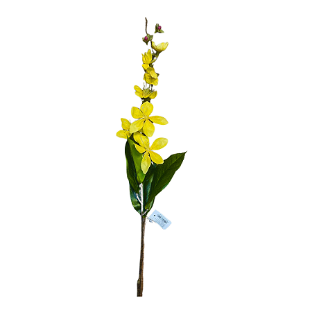 HASTE FLOR DE JASMIN AMARELO 78CM
