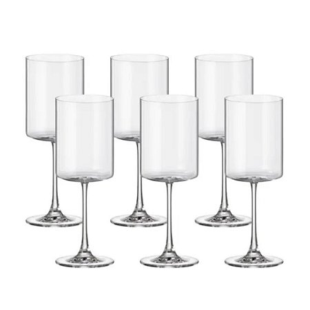 JOGO DE TAÇAS EM CRISTAL SIGNATURE C/6UN 480ML