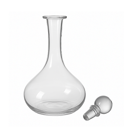 DECANTER EM VIDRO C/ TAMPA 1,8L