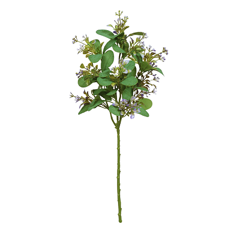 COMPLEMENTO FOLHA C/ SEMENTES LAVANDA 57 CM