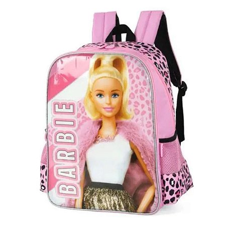 MOCHILA INFANTIL BARBIE FASHION ROSA
