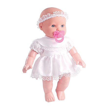 Boneca Little Baby Minha Primeira Oração c/Som 33cm