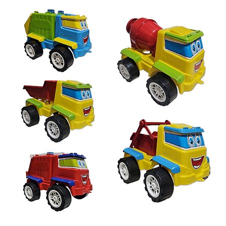 Caminhão de Brinquedo Carrinho Actos Infantil Kendy Sortidos