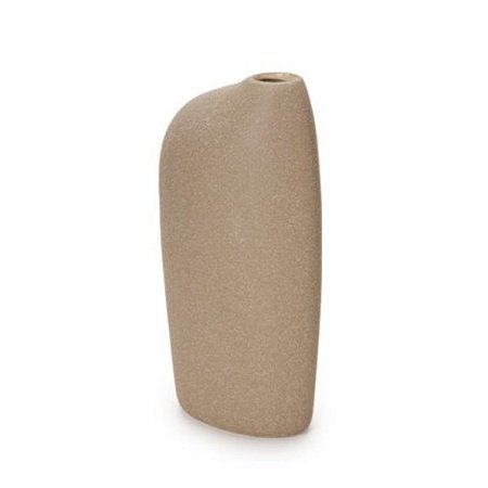 Vaso Decorativo Orgânico em Cerâmica Fendi 28x18 cm