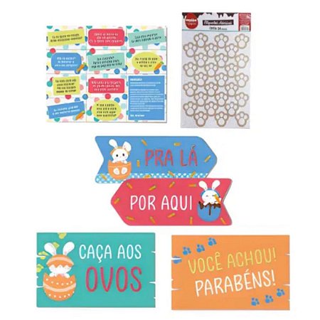 Kit Caça aos Ovos de Páscoa Luke Cromos