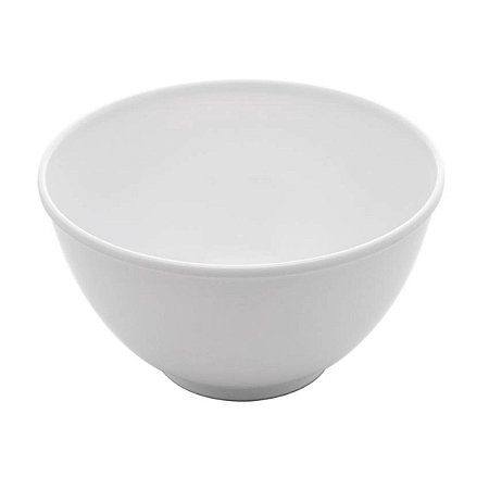 Bowl de Melamina Basic Branco 12x6,5  cm