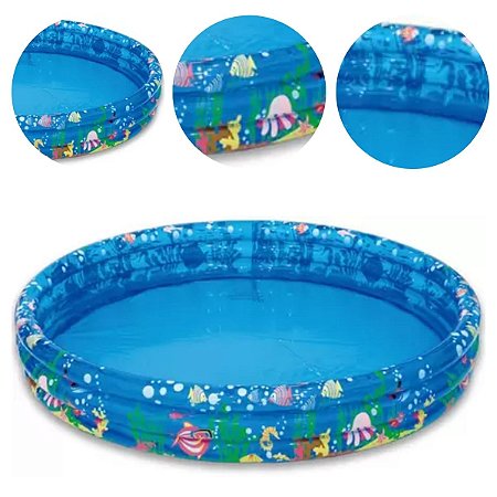 Piscina Infantil PVC Inflável 300 Litros ELP01012 Sunway