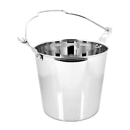 Balde de Gelo Alça Inox 7,5 Litros