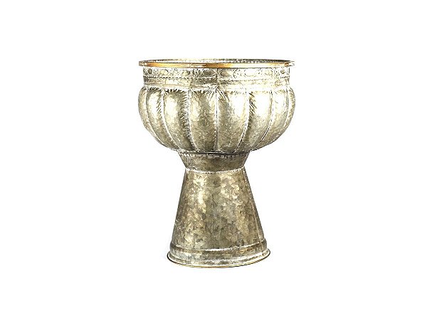 Vaso Taça Metal Montemor Latao 34X43cm