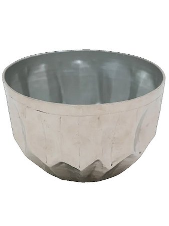 Cachepô Metal Polido 10X15cm